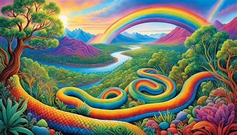  The Rainbow Serpent - Bir Malezya Efsanesinin Renkli Hikayesi!